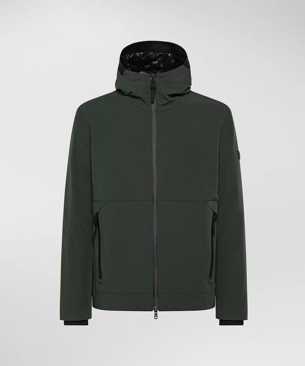 Peuterey Bomber Liscio In Primaloft Con Dettagli Neri Offerta speciale