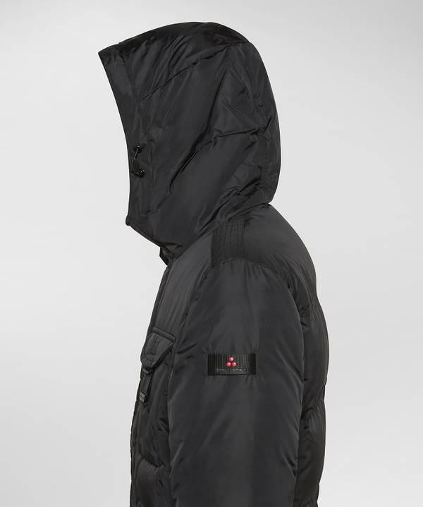 Peuterey Field Jacket In Taffeta’ Con Cappuccio In Pelliccia Fornitura limitata
