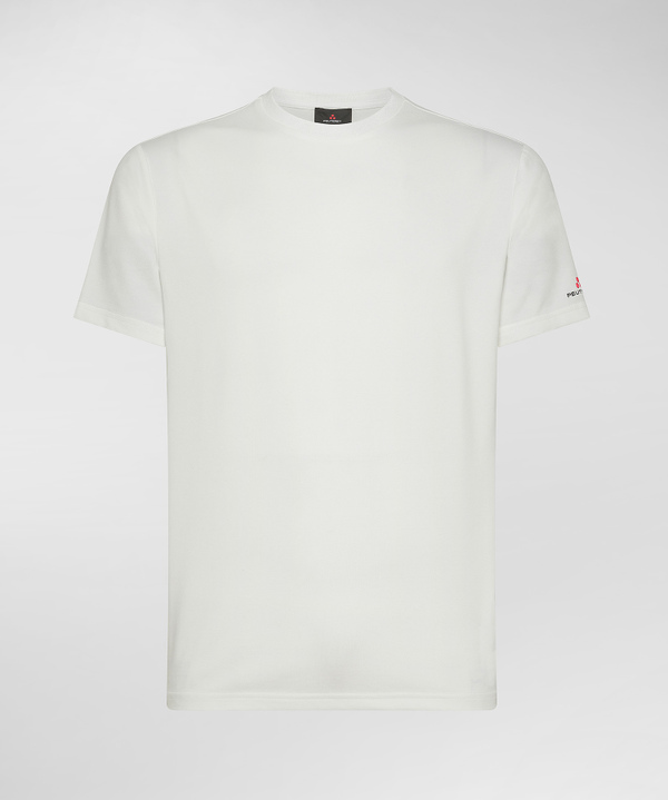 Peuterey T-Shirt stretch in cotone e seta Ultimi tre giorni