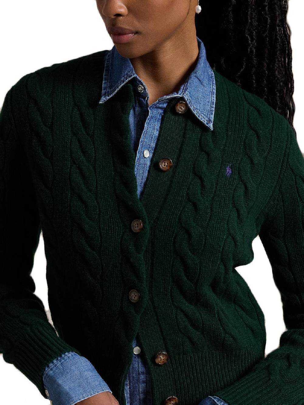 Polo Ralph Lauren Long Sleeve Cardigan Fino Al -60%