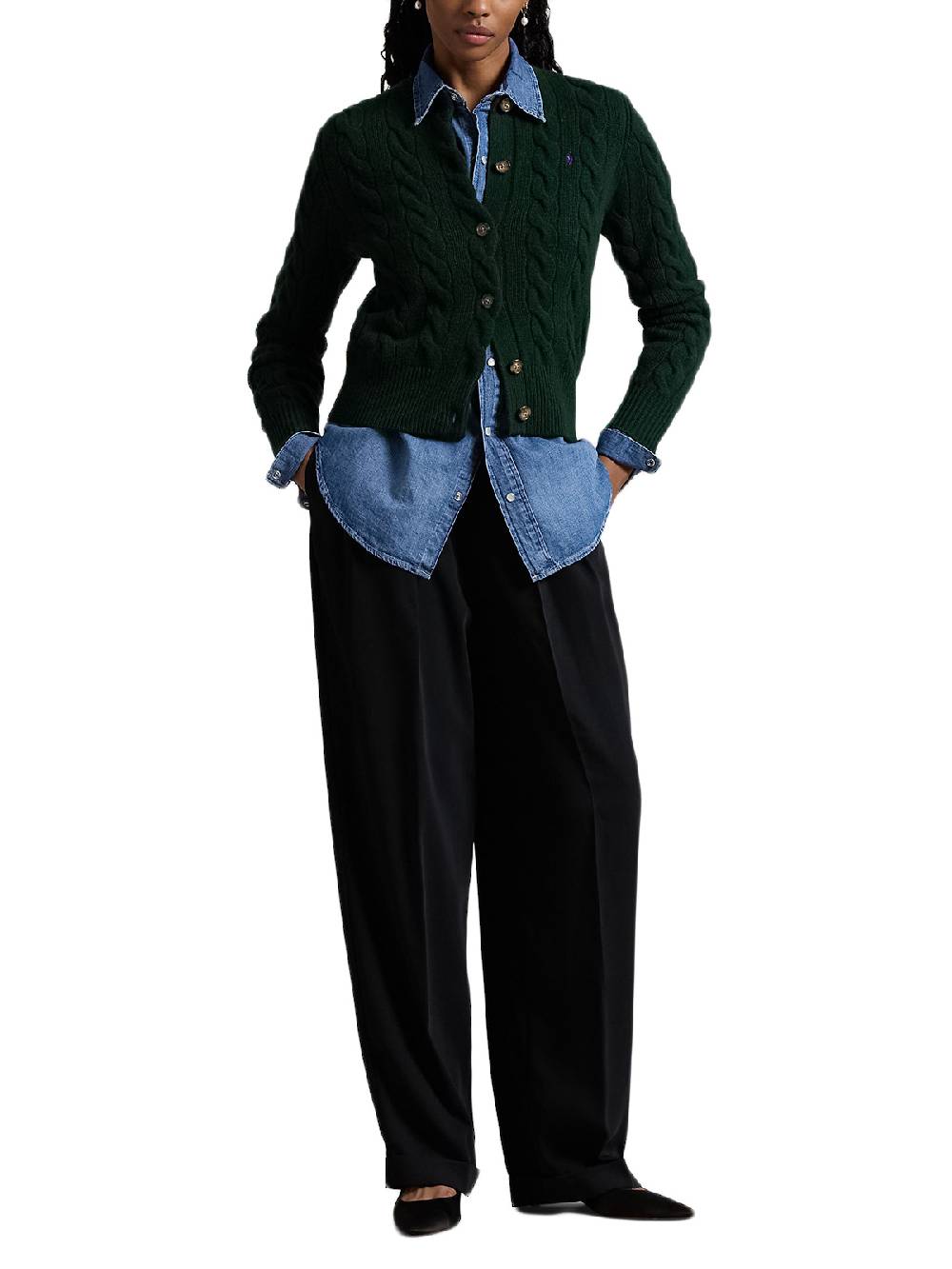 Polo Ralph Lauren Long Sleeve Cardigan Fino Al -60%