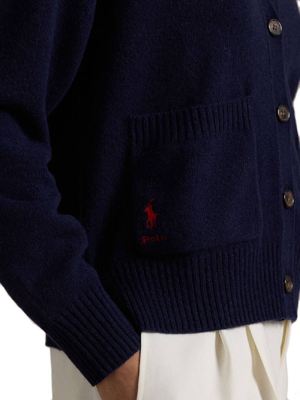 Polo Ralph Lauren Long Sleeve Cardigan Vendite Flash