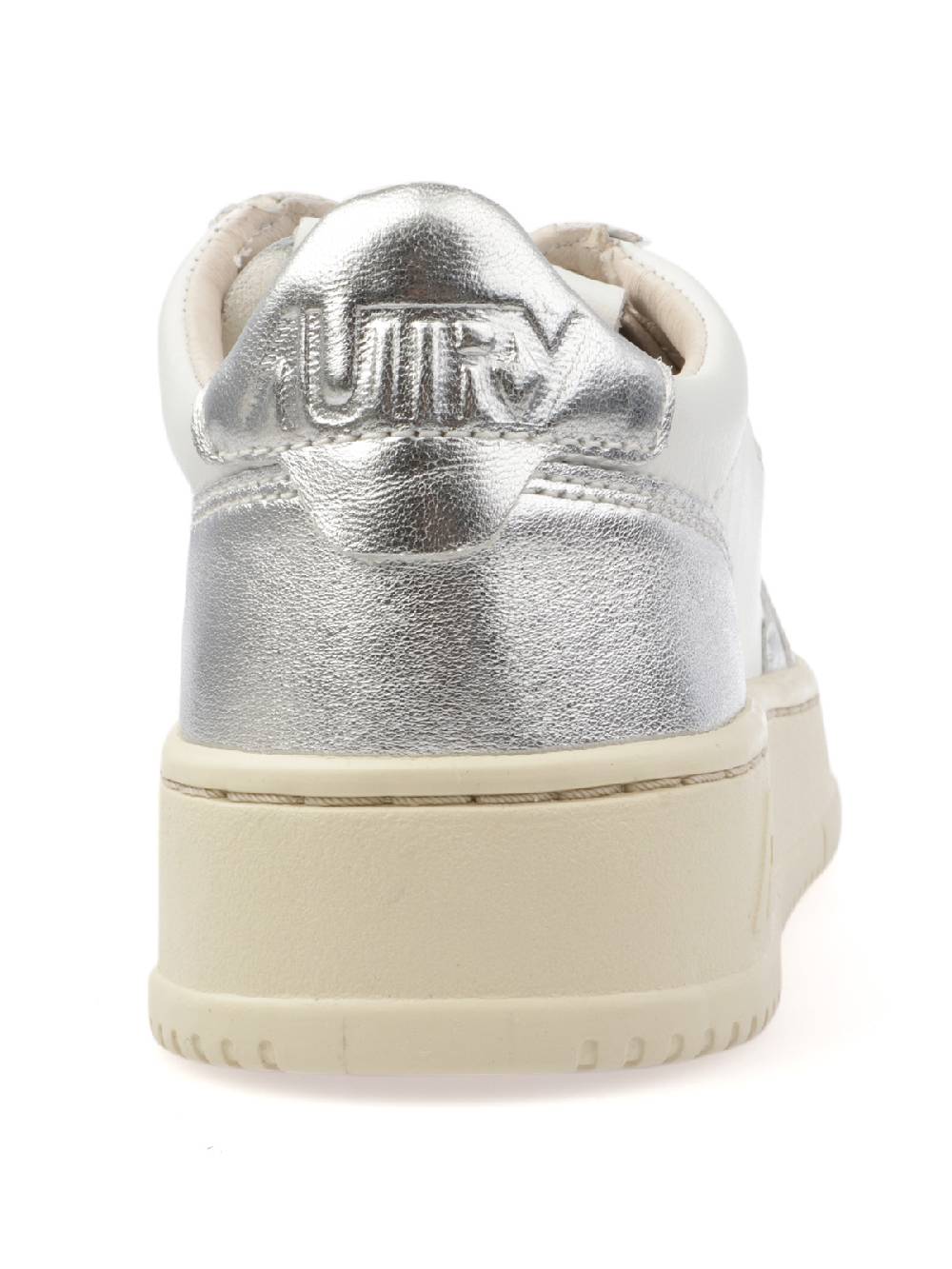 AUTRY Sneakers Donna Medalist Low in Pelle Bicolore Pezzi Unici
