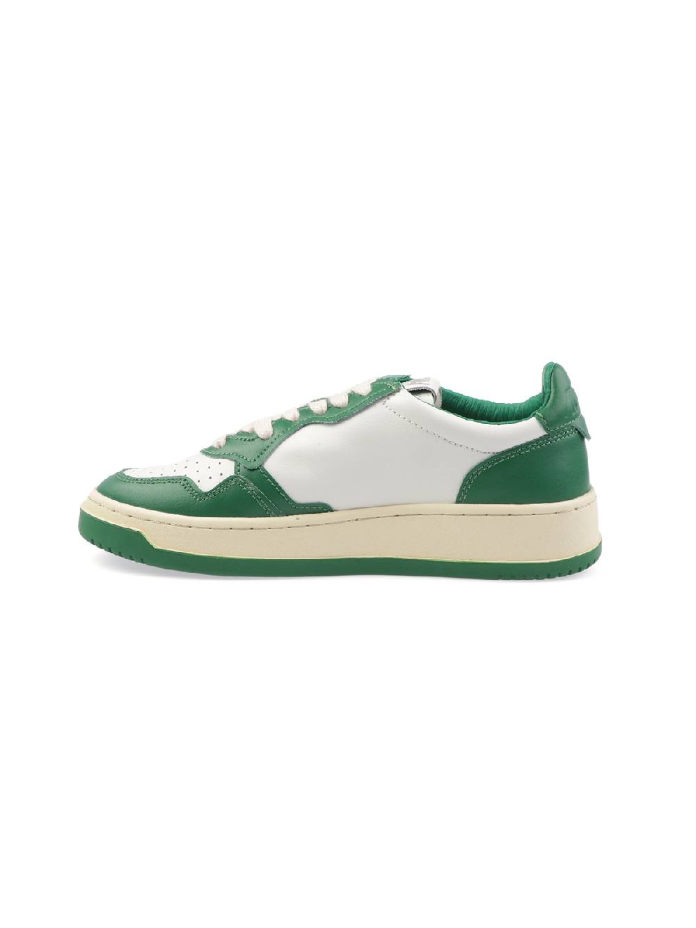 AUTRY Sneakers Donna Medalist Low in Pelle Bicolore Qualità Garantita