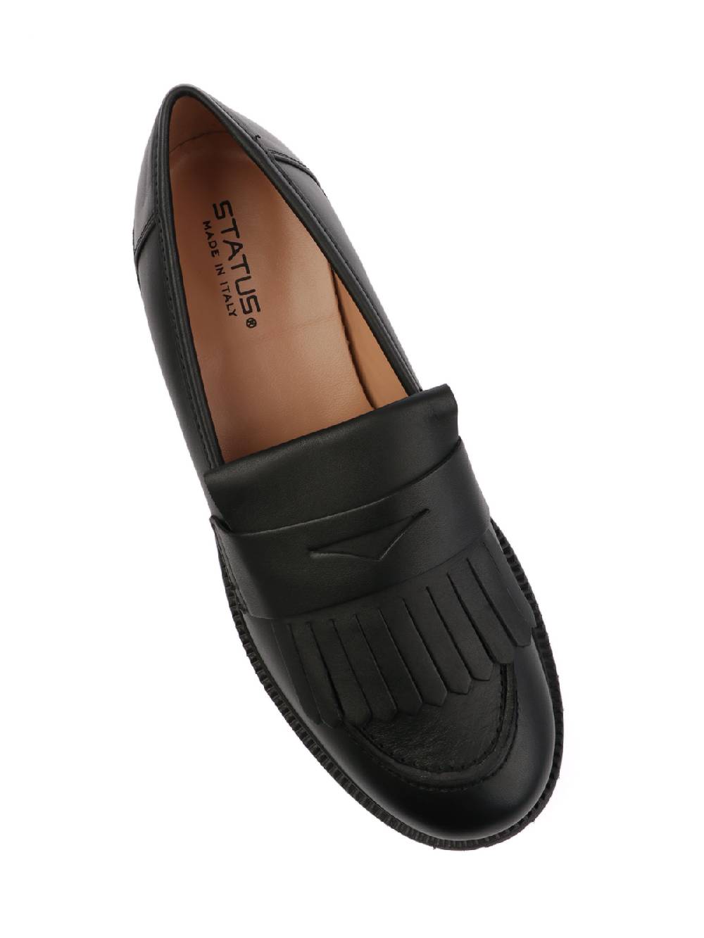 STATUS Mocassini Donna in Pelle Sottocosto
