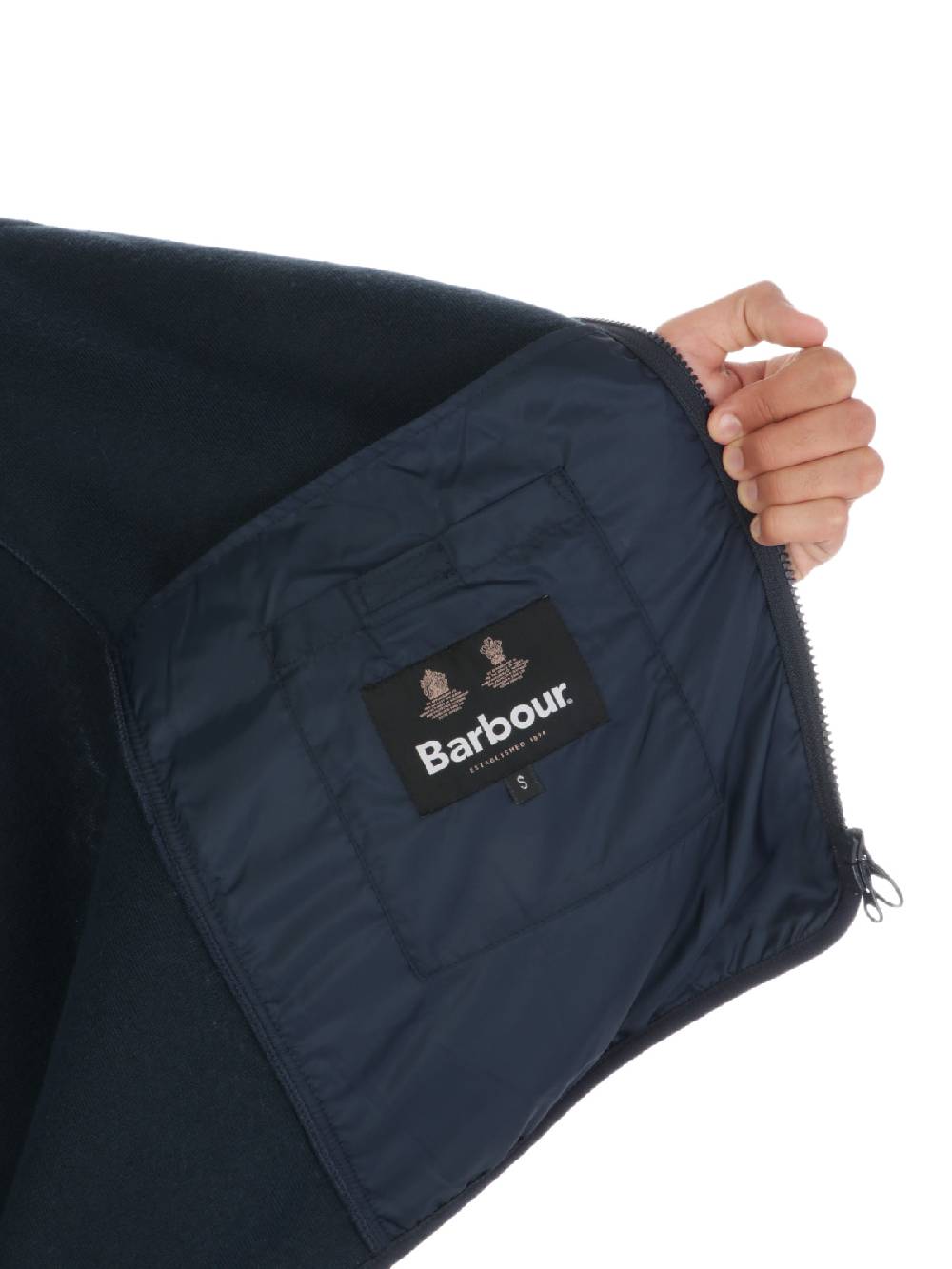 BARBOUR Giacca Uomo in Pile Hobson Offerta