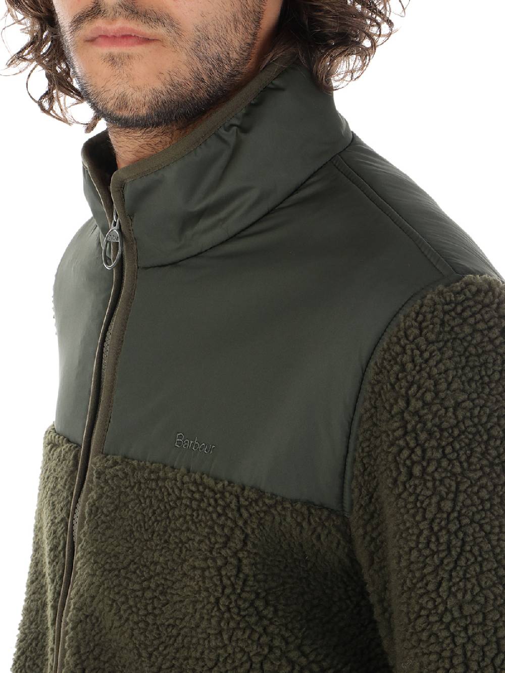 BARBOUR Giacca Uomo in Pile Hobson Economico