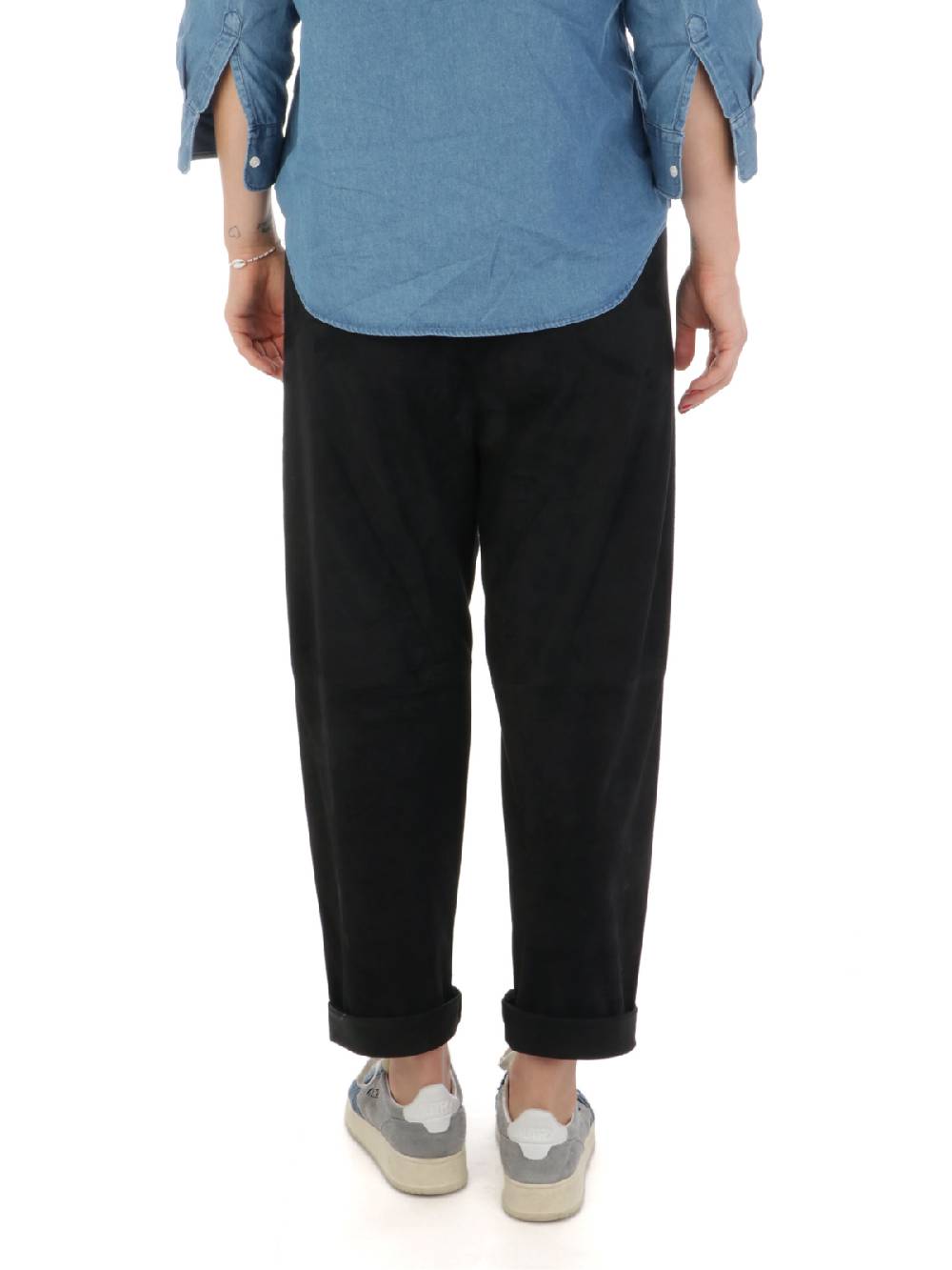 KILTIE Pantaloni Donna Arles in Suede Negozio