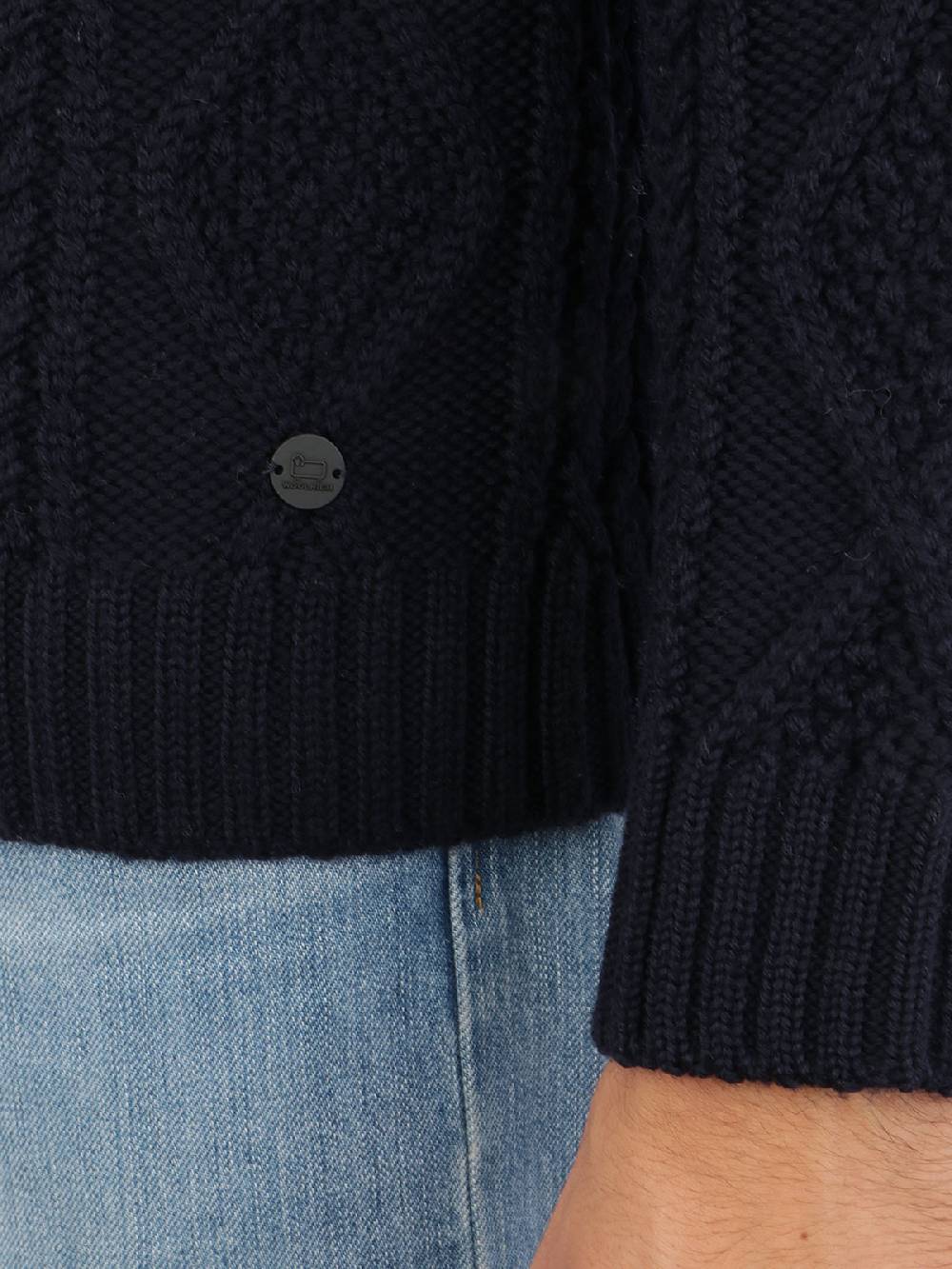 WOOLRICH Pullover Uomo Fair Isle in Lana Moda