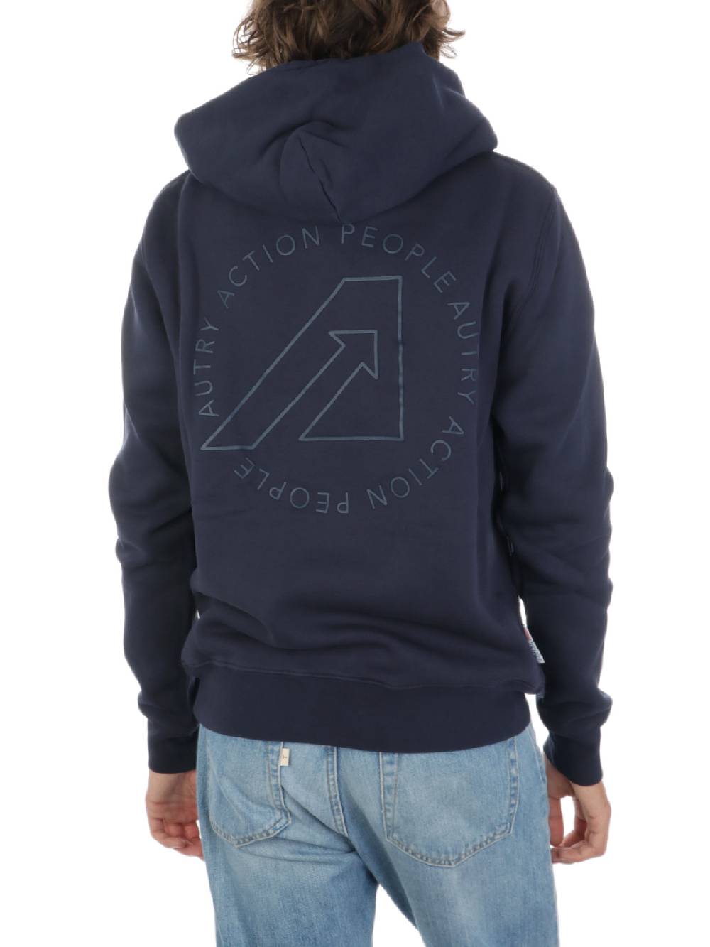 AUTRY Felpa Uomo Icon con Cappuccio Italy