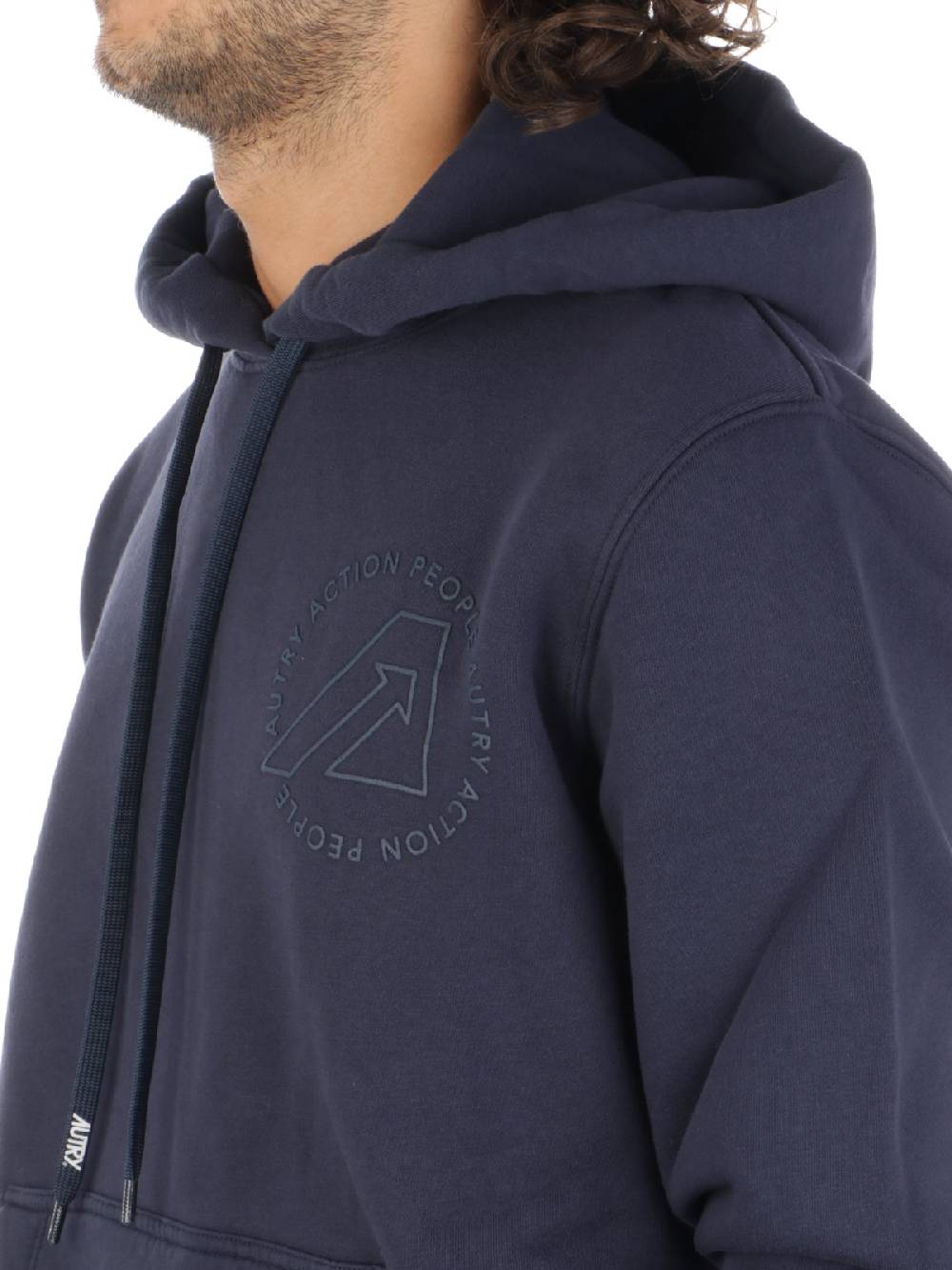 AUTRY Felpa Uomo Icon con Cappuccio Italy