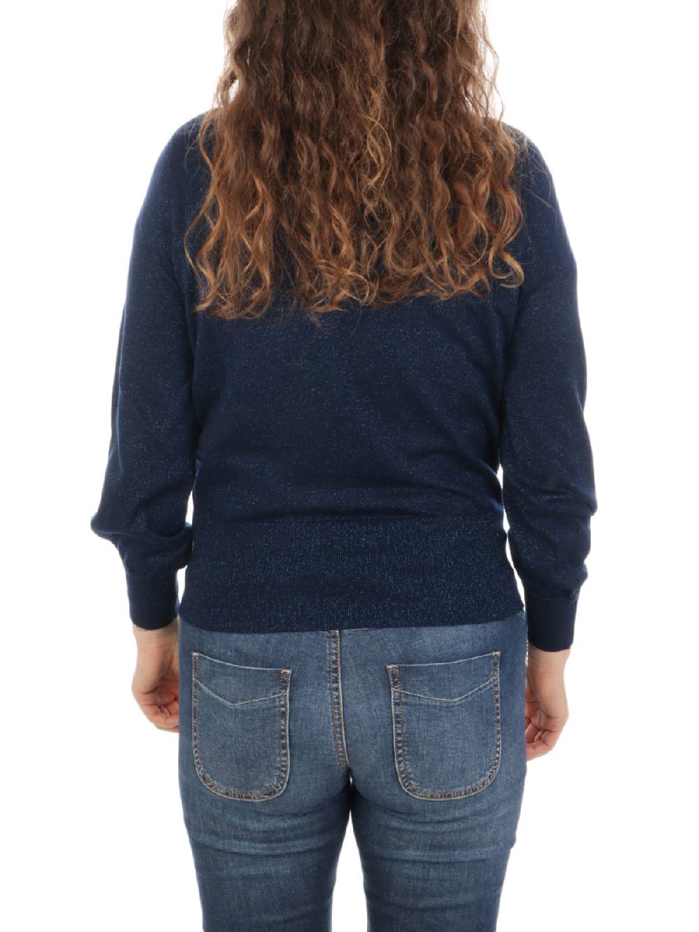 QUILISIA Dolcevita Donna Lurex in Lana Merino Qualità