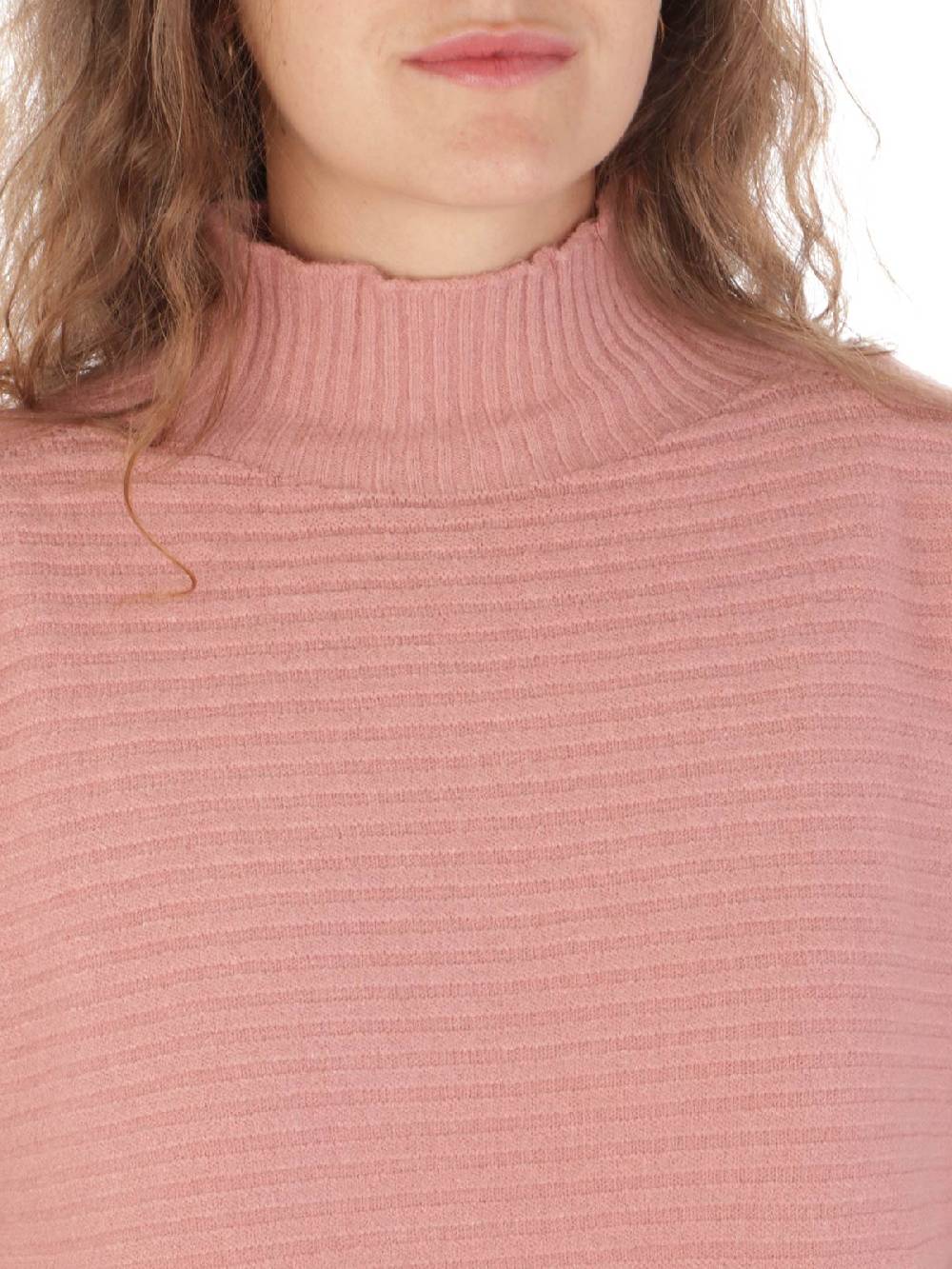 CLUB CROCHET Dolcevita Donna a Coste Orizzontali Spedizione Gratuita
