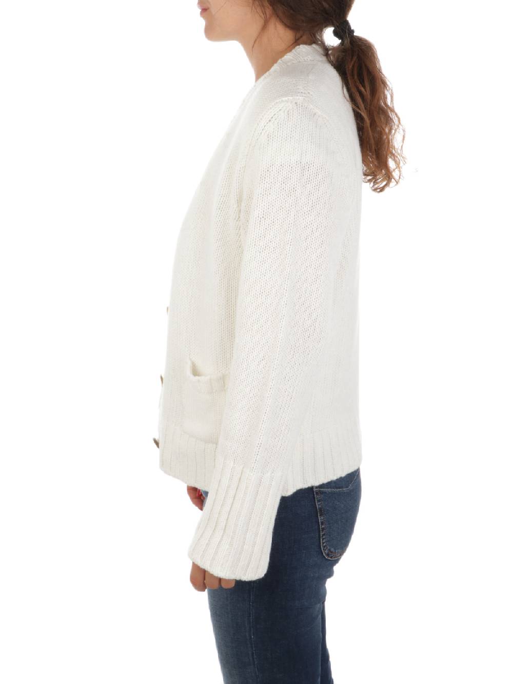 19.61 MILANO Cardigan Donna in Lana e Cashmere Acquista Ora