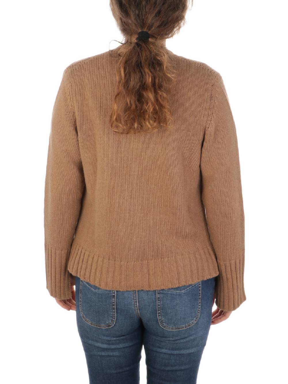 19.61 MILANO Cardigan Donna in Lana e Cashmere Consegna Veloce