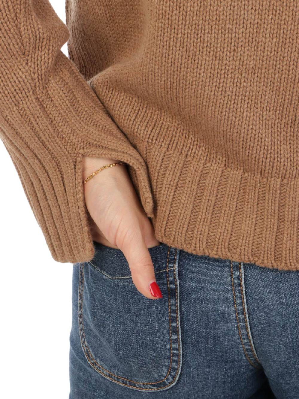 19.61 MILANO Cardigan Donna in Lana e Cashmere Consegna Veloce