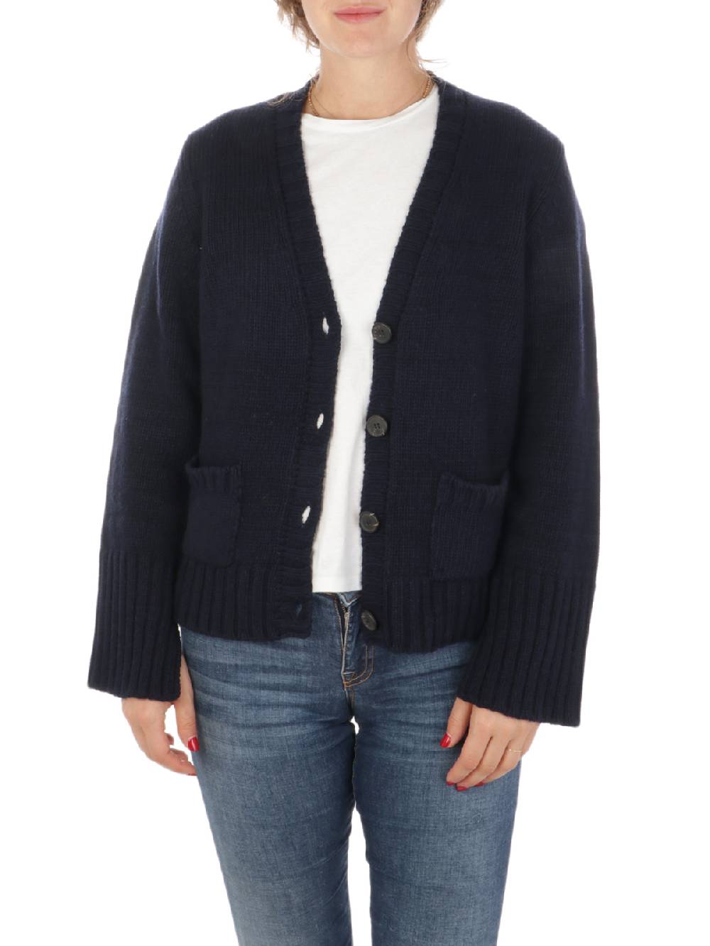 19.61 MILANO Cardigan Donna in Lana e Cashmere Promozione Limitata