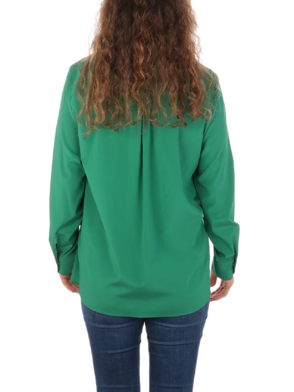 CALIBAN Blusa Donna in Seta Stretch Economico
