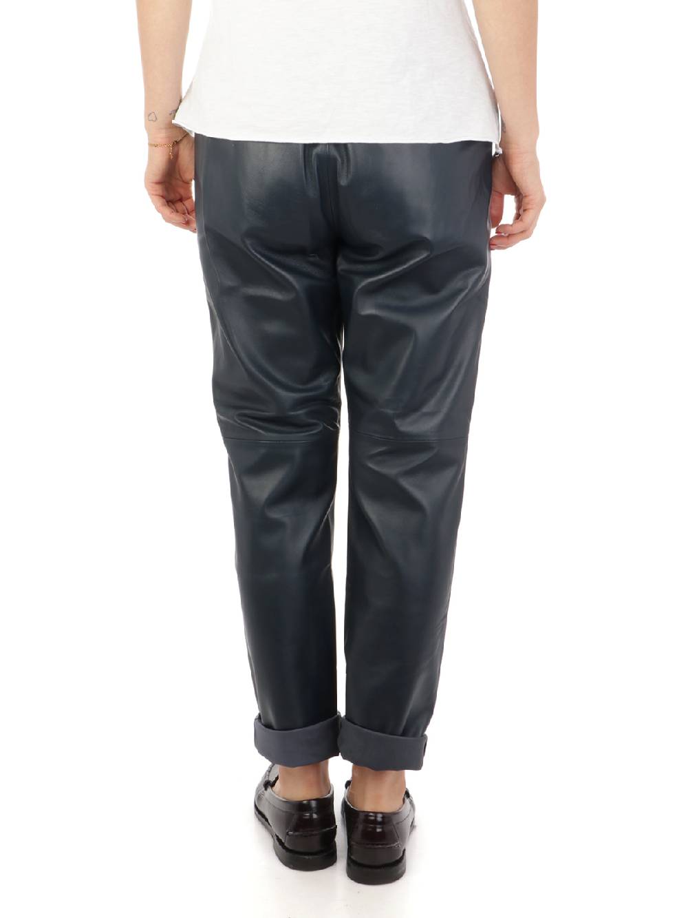 OAKWOOD Pantaloni Donna Gift in Pelle Online