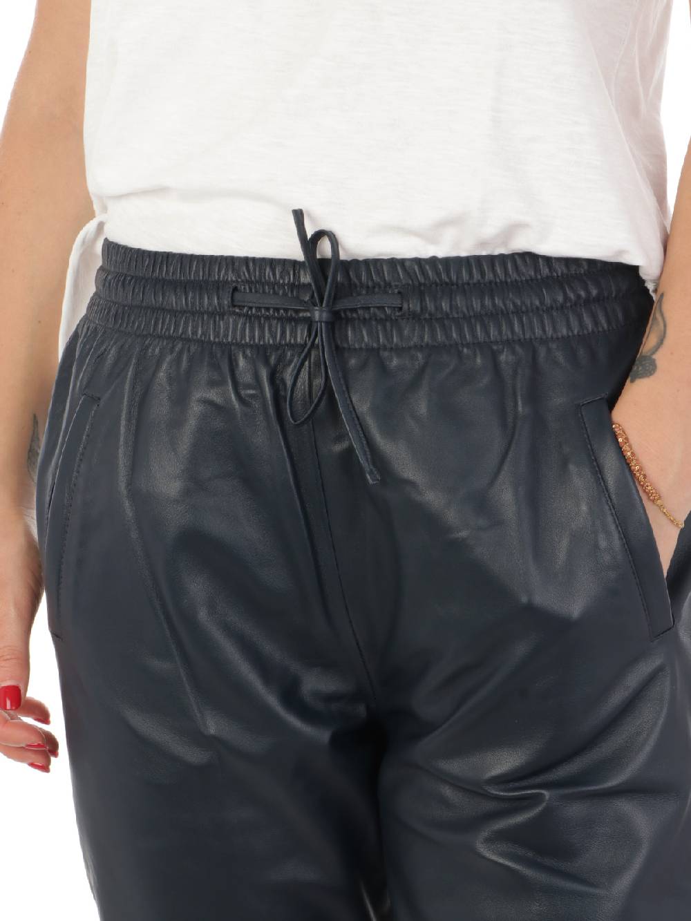 OAKWOOD Pantaloni Donna Gift in Pelle Online