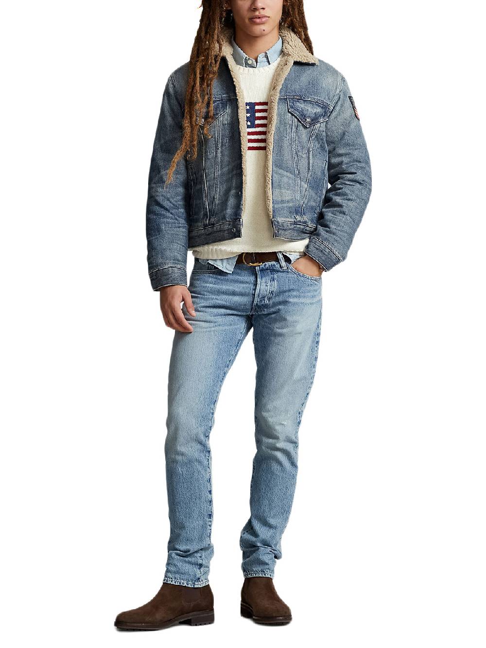 Polo Ralph Lauren Trucker Jacket Italia
