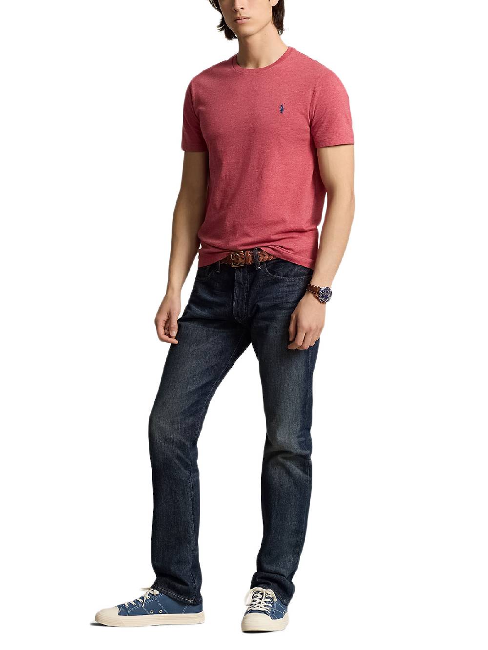 Polo Ralph Lauren Custom Slim Fit Jersey Sconto