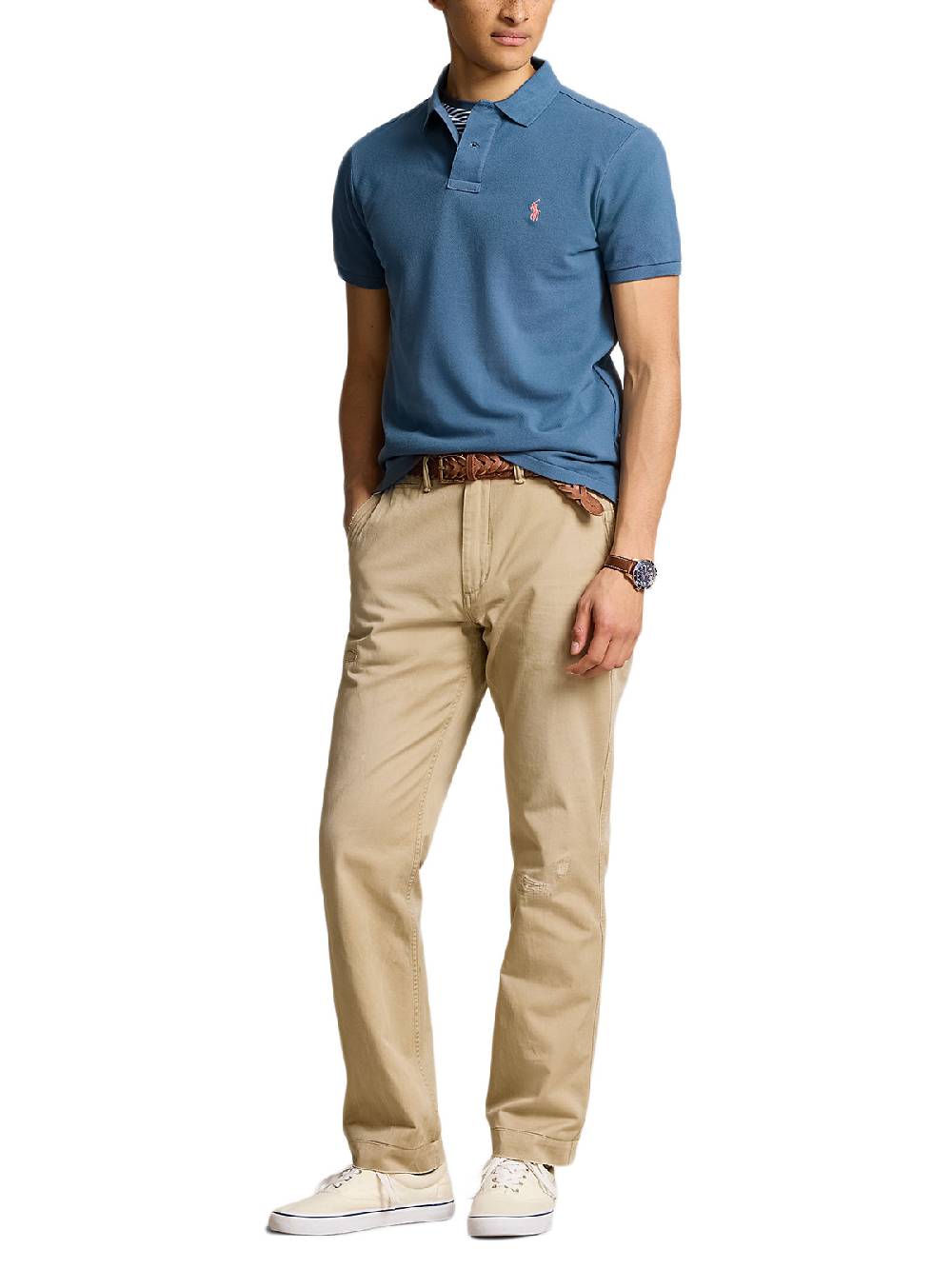 Polo Ralph Lauren Iconic Mesh Polo Vendita Economica