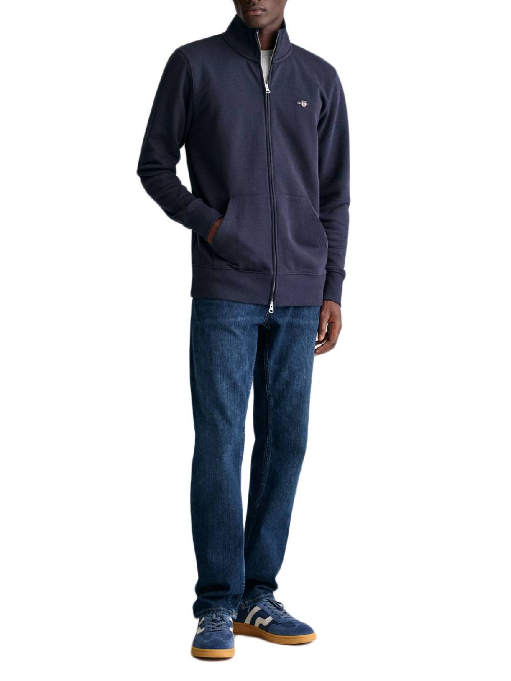 Gant Reg Shield Full Zip Sweat 2025