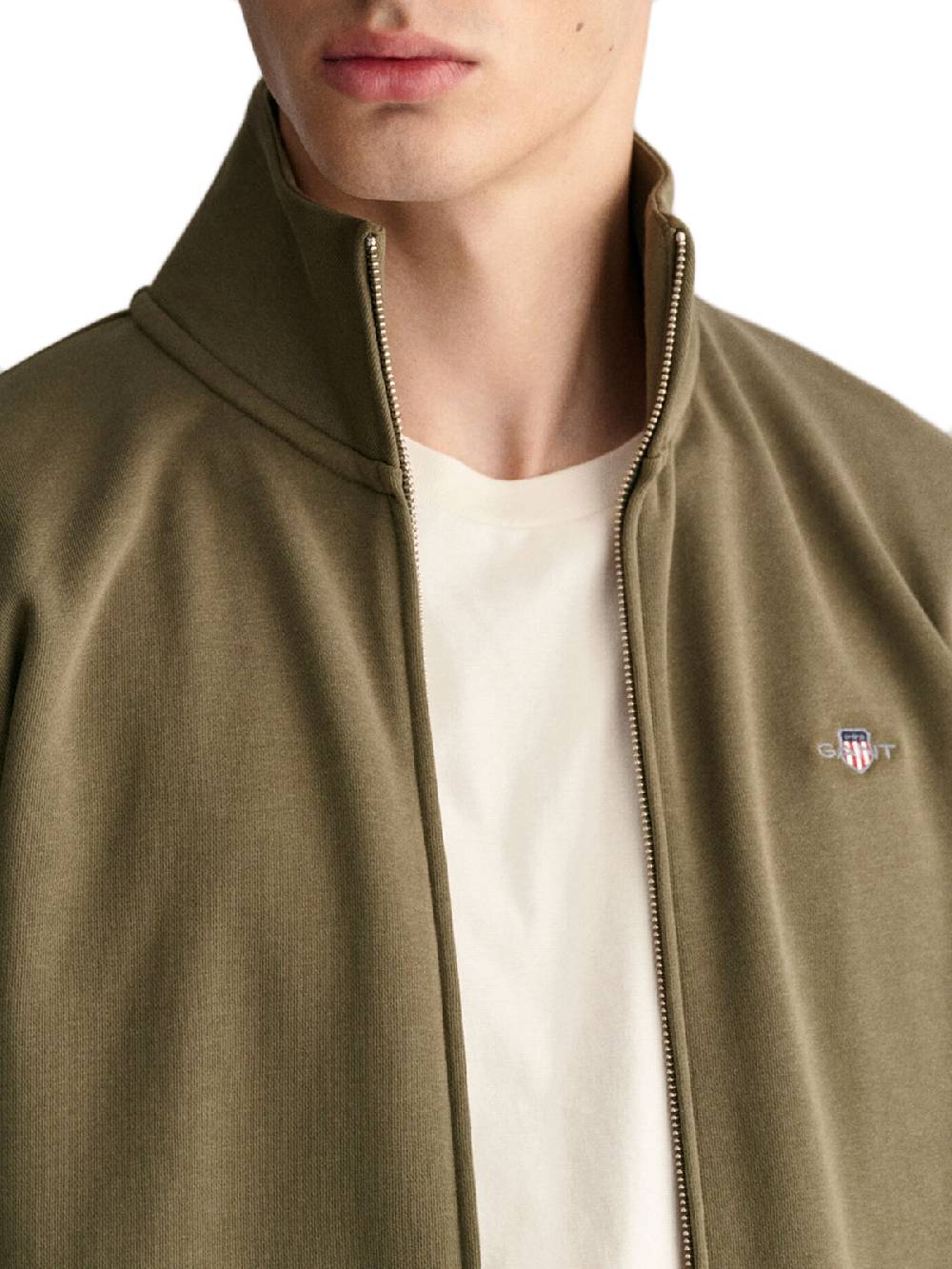 Gant Reg Shield Full Zip Sweat Italy