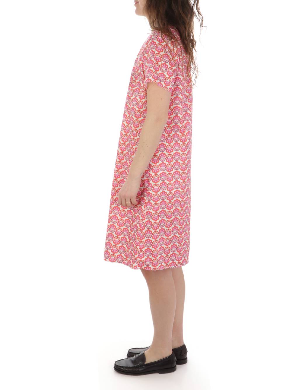 CALIBAN Abito Donna A Fiori Stretch Convenienza