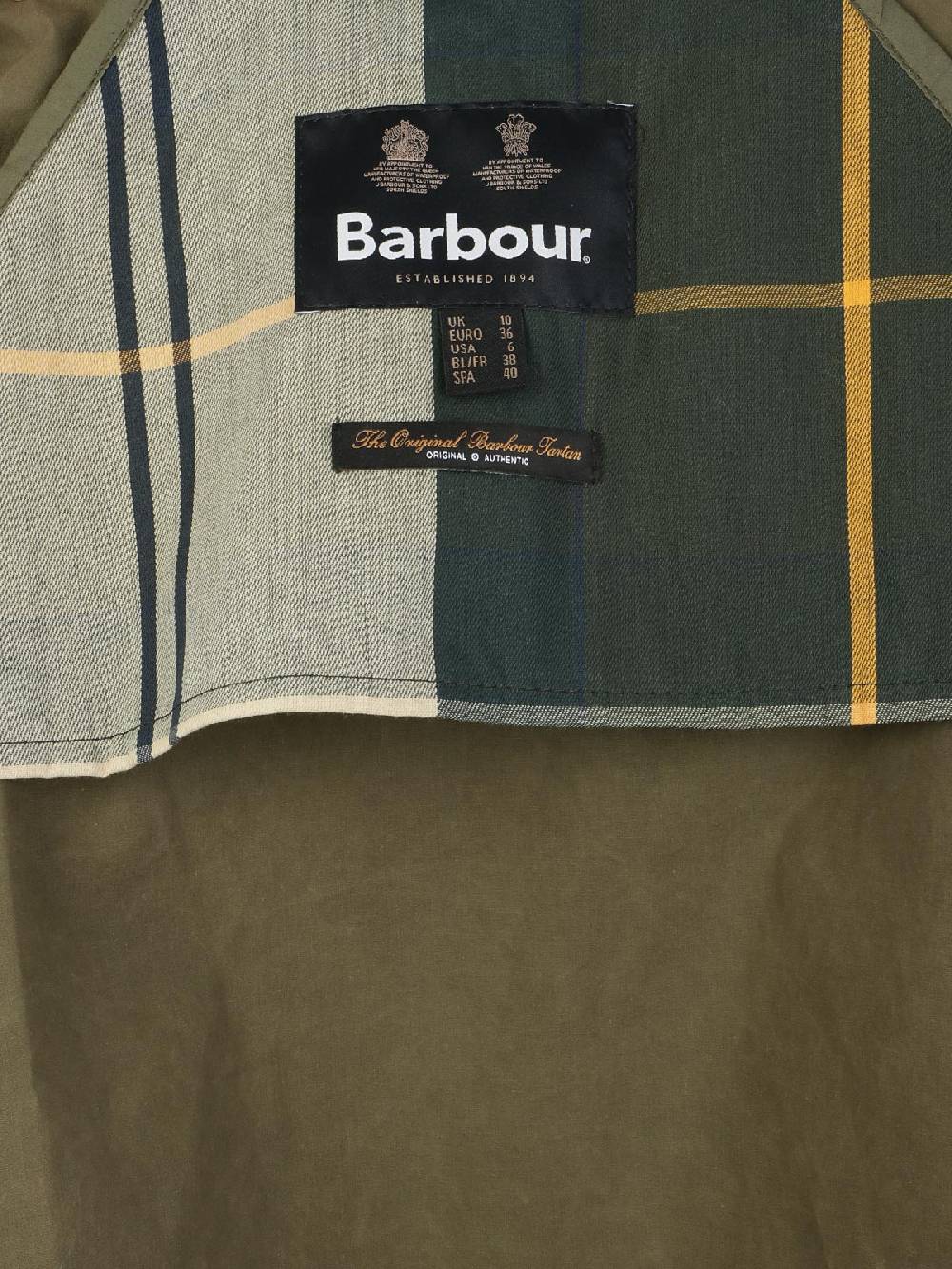 BARBOUR Parka Impermeabile Donna Keldy Saldi Di Fabbrica