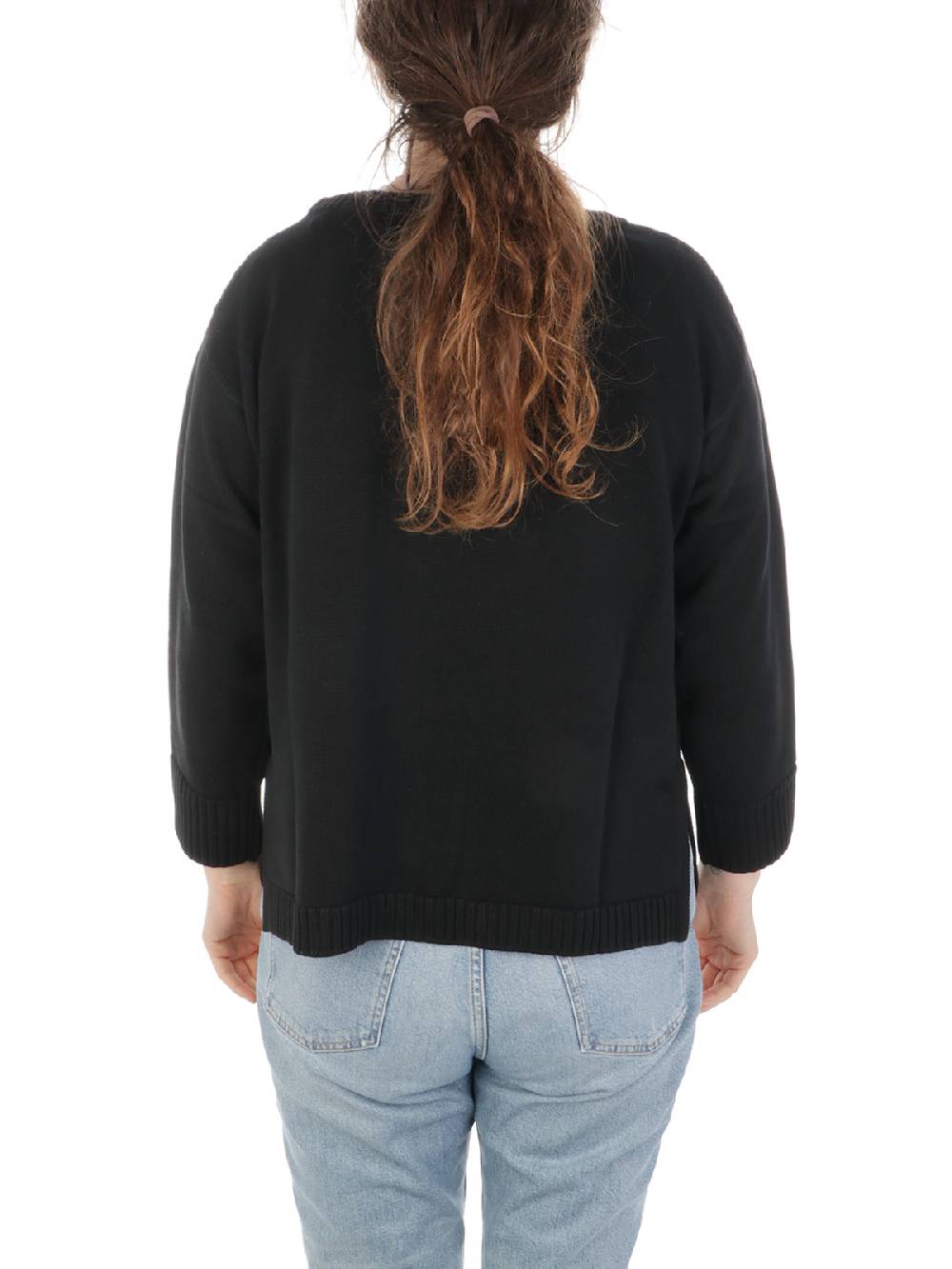 ROSSOPURO Maglia Donna Over In Cotone 2025