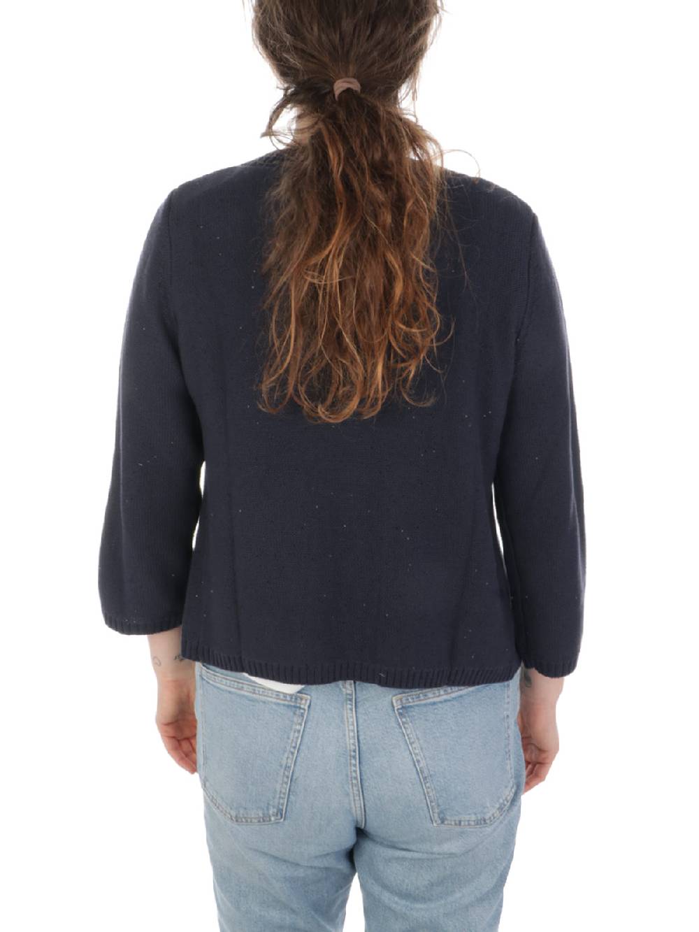 MAIDA MILA Cardigan Donna Con Paillettes Nuovo
