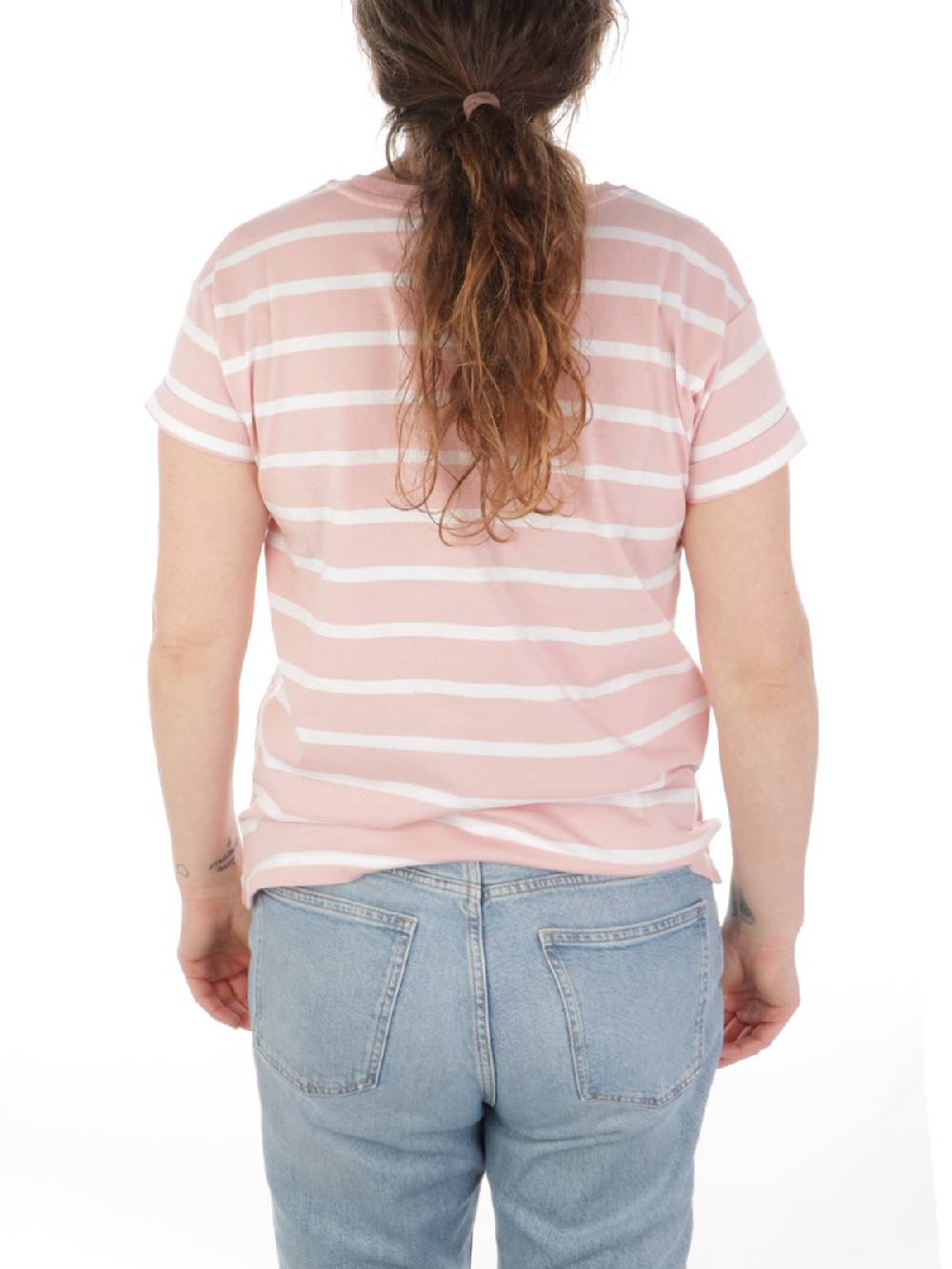 BARBOUR T-shirt Donna Otterburn Stripe Vendita