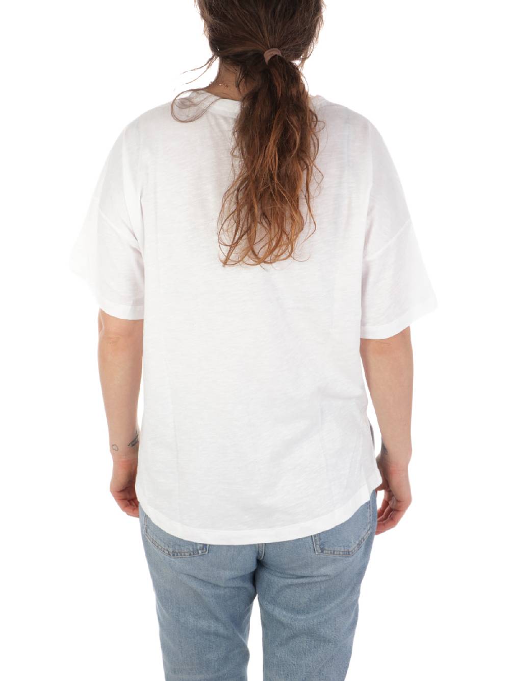 BARBOUR T-shirt Donna Sanfield In Cotone Spedizione Gratuita