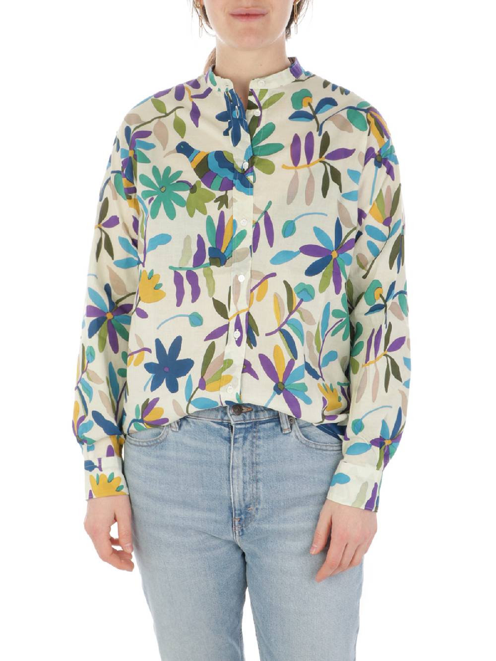 HARTFORD Camicia Donna Cristal A Fiori Soddisfazione Garantita