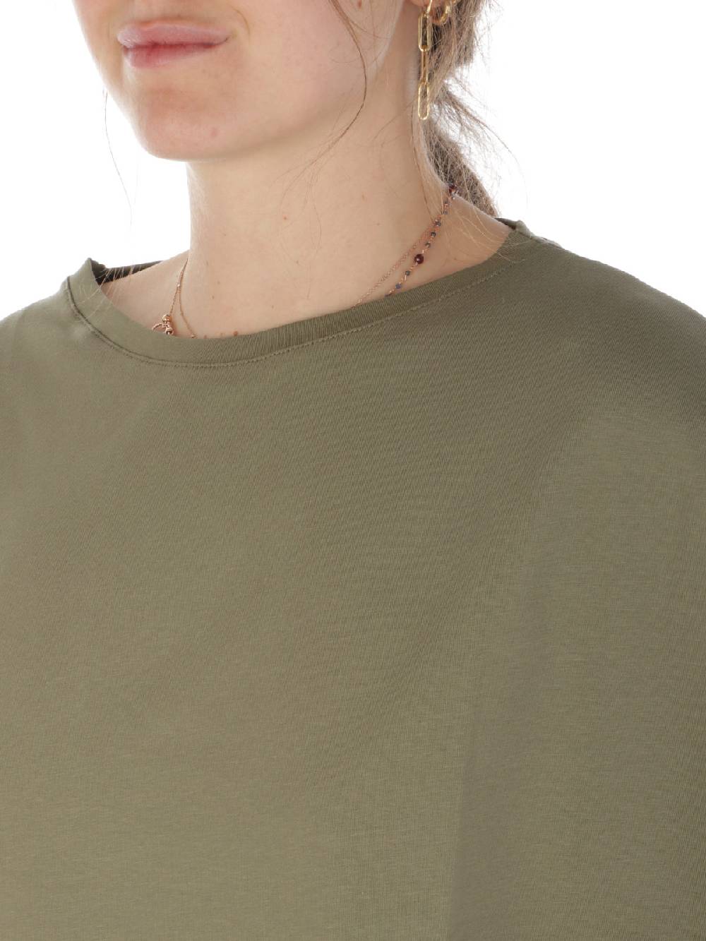 MAIDA MILA Blusa Ampia Donna In Cotone Stretch Promozione Limitata