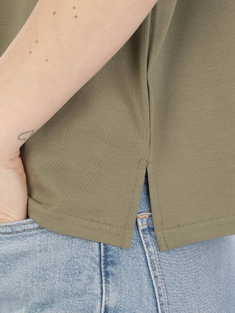 MAIDA MILA Blusa Ampia Donna In Cotone Stretch Promozione Limitata