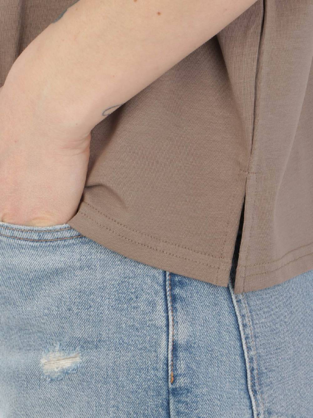 MAIDA MILA Blusa Ampia Donna In Cotone Stretch Shopping Online