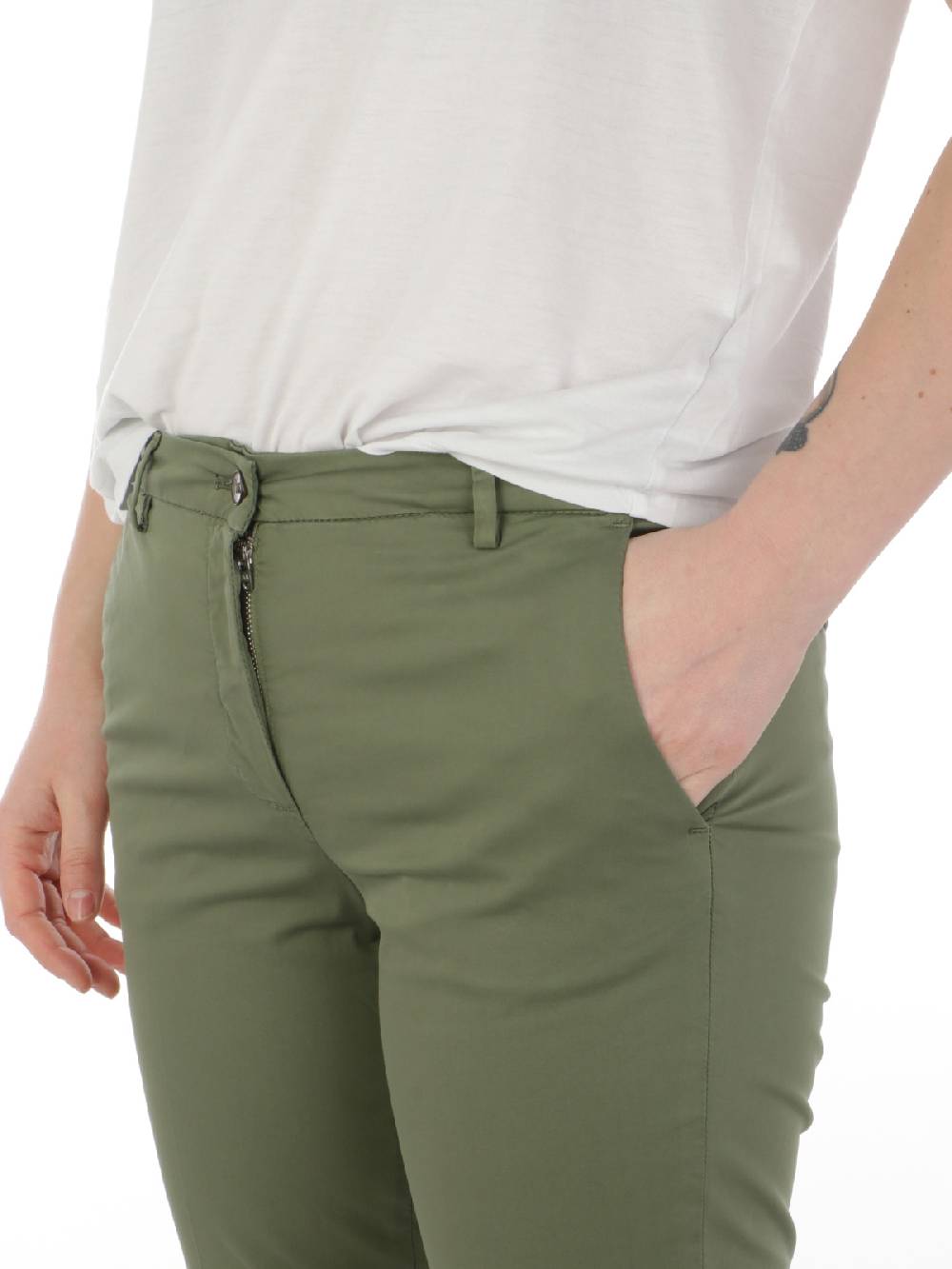 BRIGLIA 1949 Pantaloni Donna Nicole in Cotone Stretch Outlet