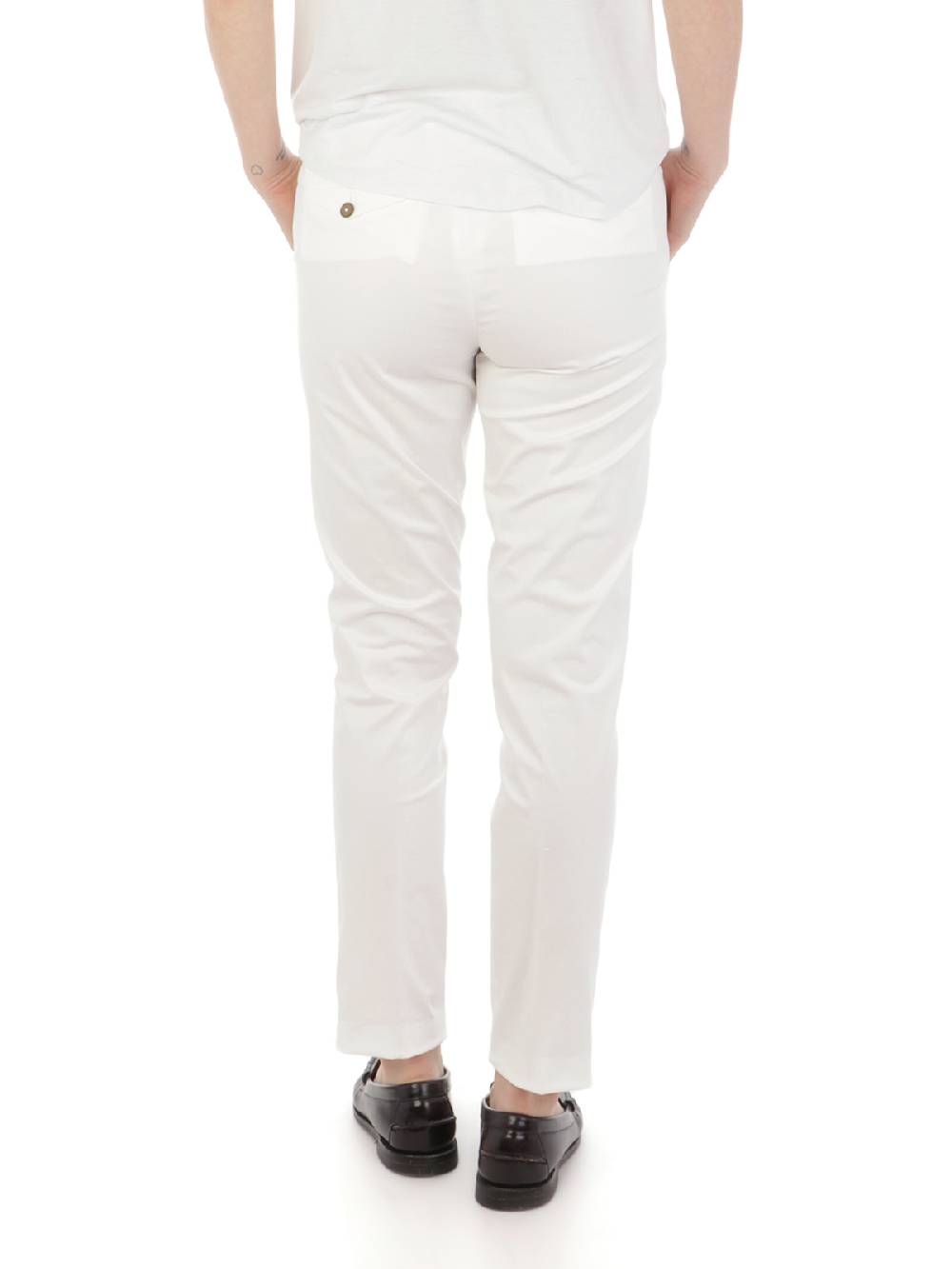 BRIGLIA 1949 Pantaloni Donna Nicole in Cotone Stretch In Vendita