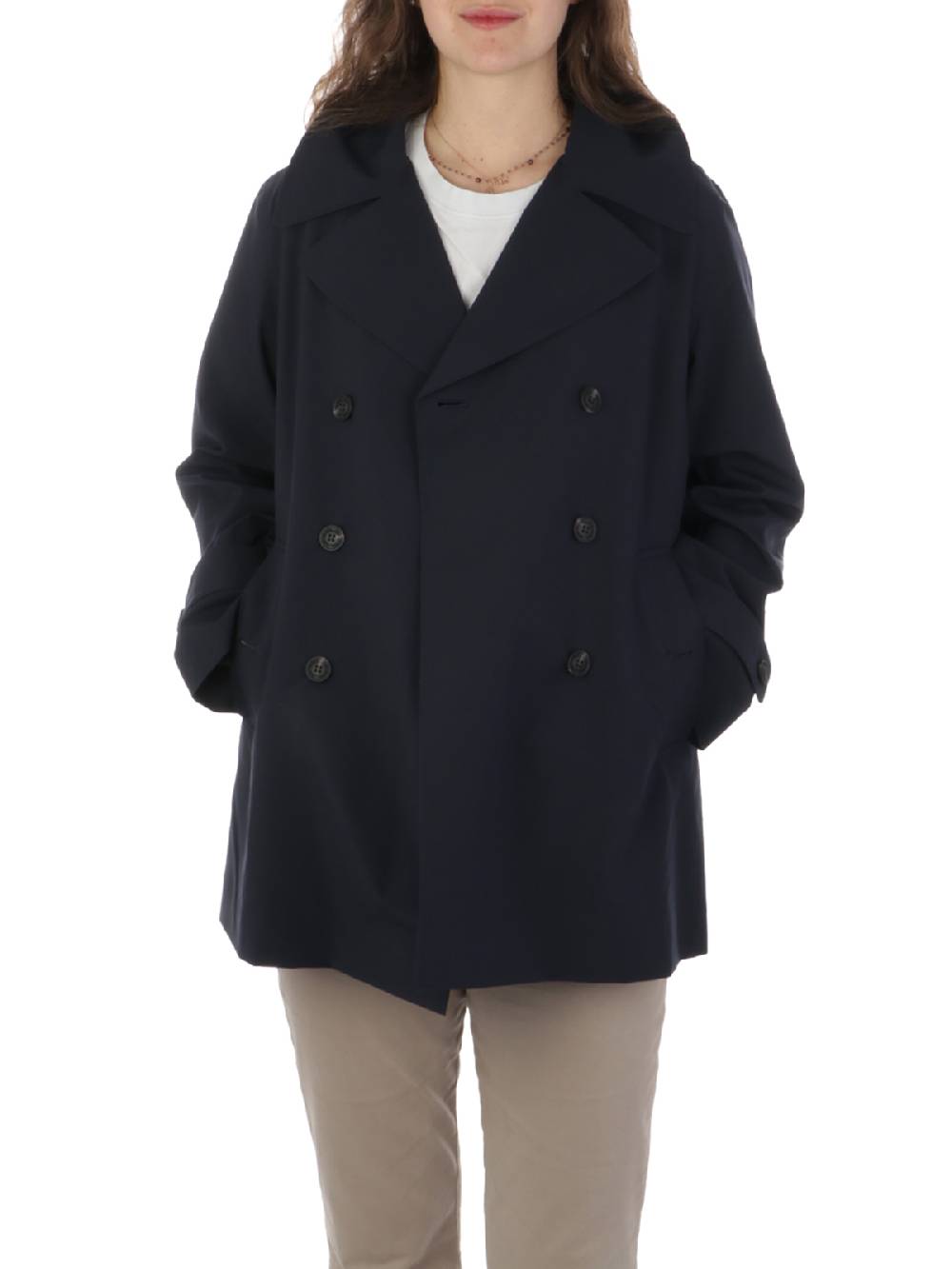 SAVE THE DUCK Giubbotto Da Donna Doppiopetto Sofi Discount Store per i nuovi prodotti