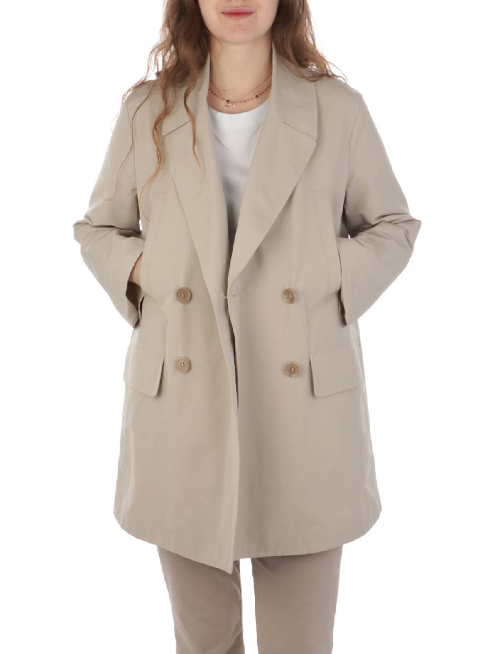 ASPESI Soprabito Donna Katee In Cotone Super sconto