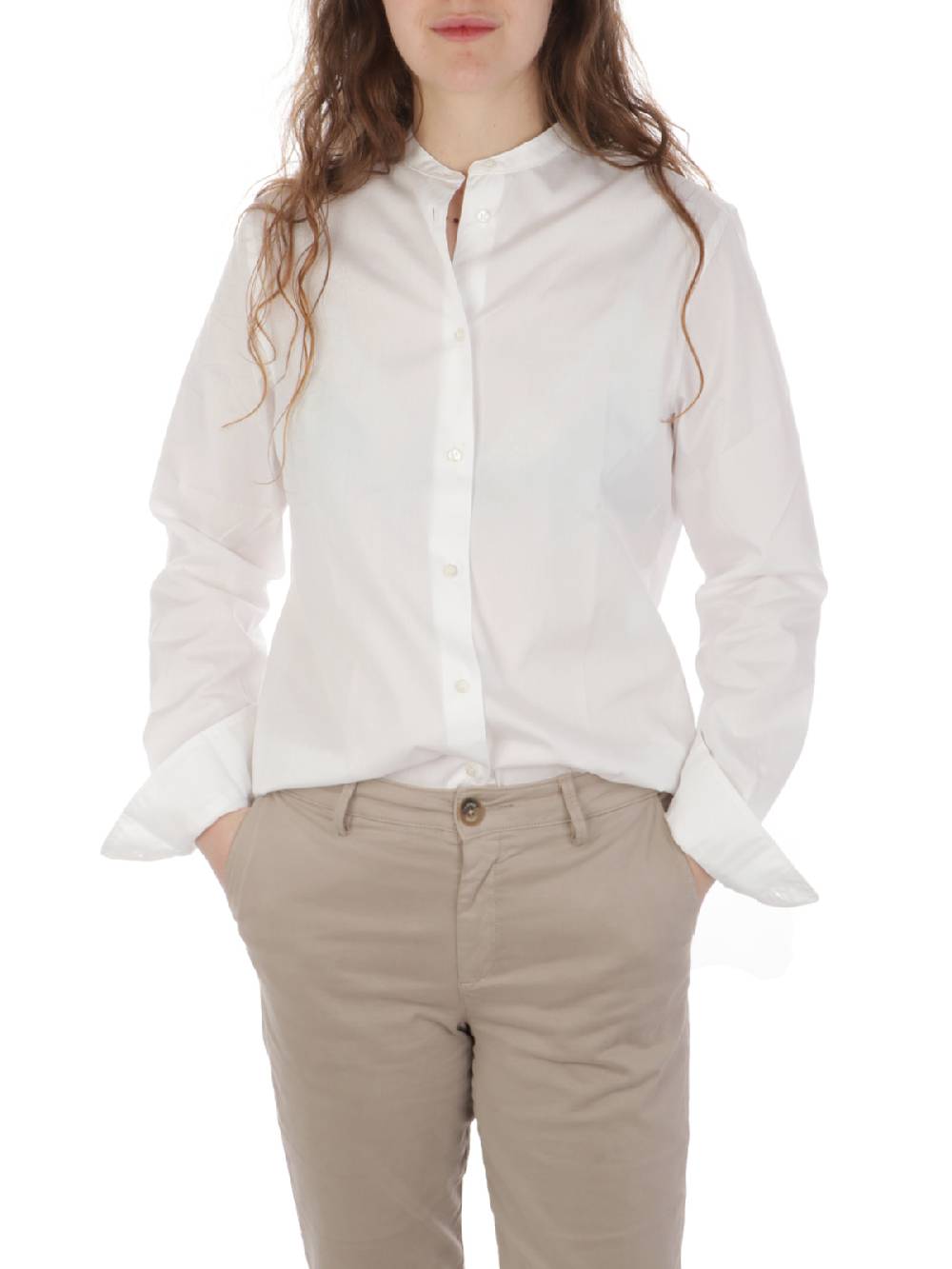ASPESI Camicia Donna Coreana In Cotone 2025