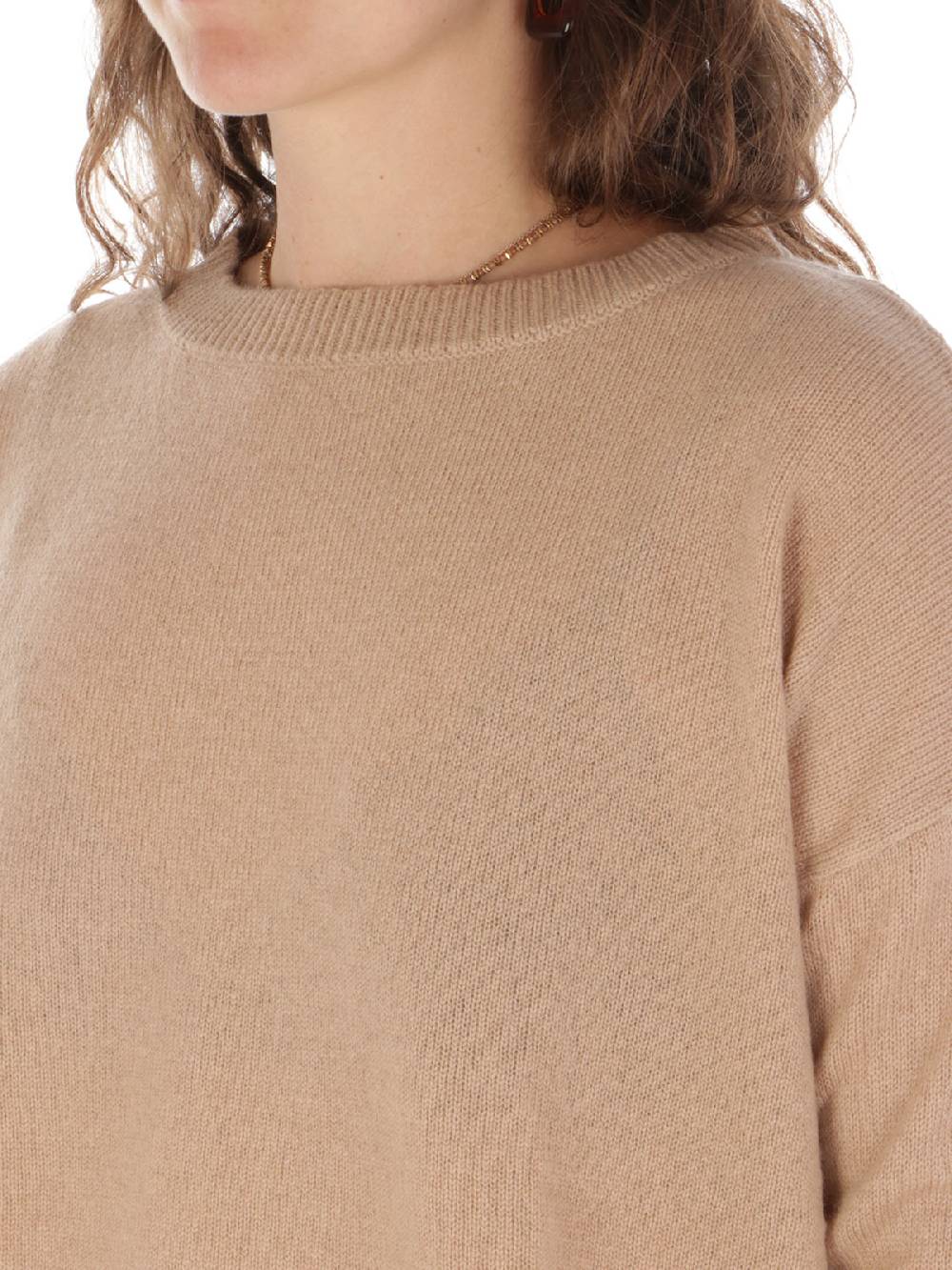 ROSSOPURO Maglia Donna in Lana e Cashmere Qualità Garantita