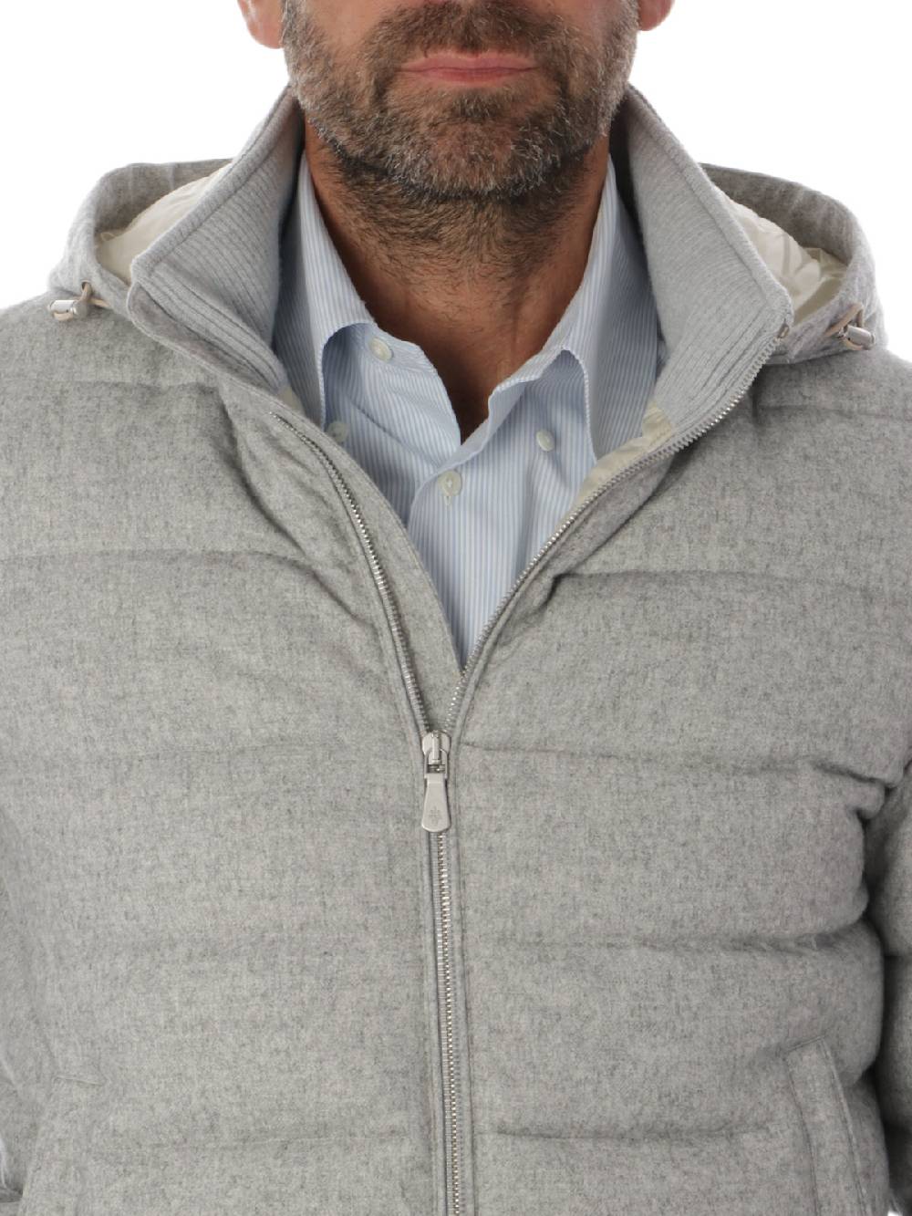 ELEVENTY Giubbotto Uomo in Seta e Cashmere Negozi Online