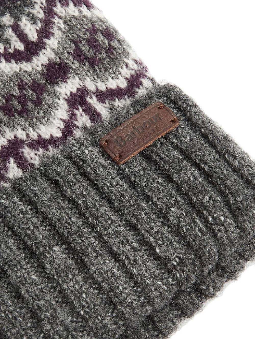 BARBOUR Berretto Uomo Case Fair Isle Affare Del Giorno