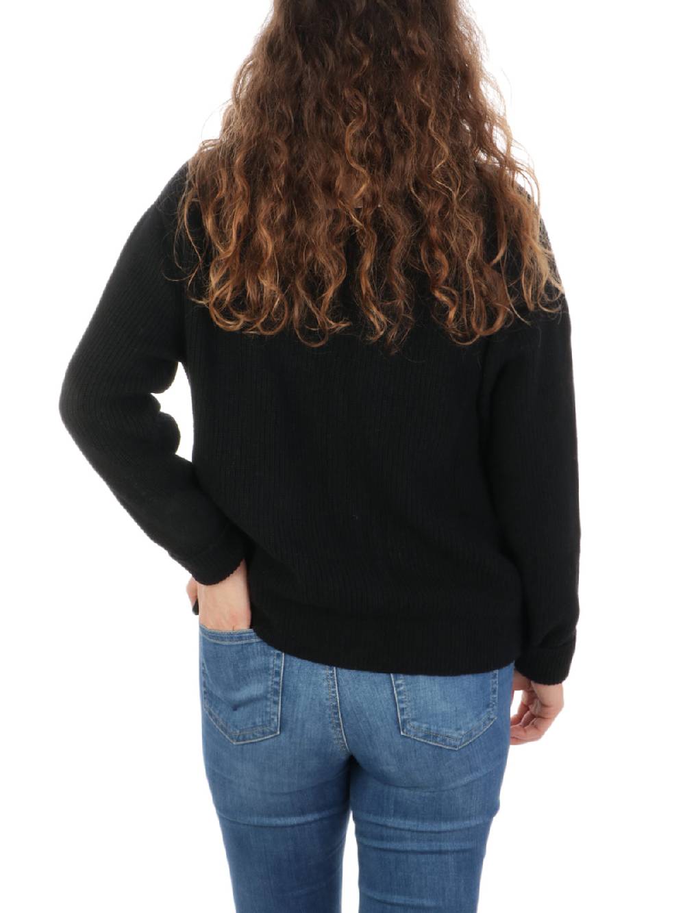 MIA Cardigan Donna in Lana e Cashmere Vendita Calda