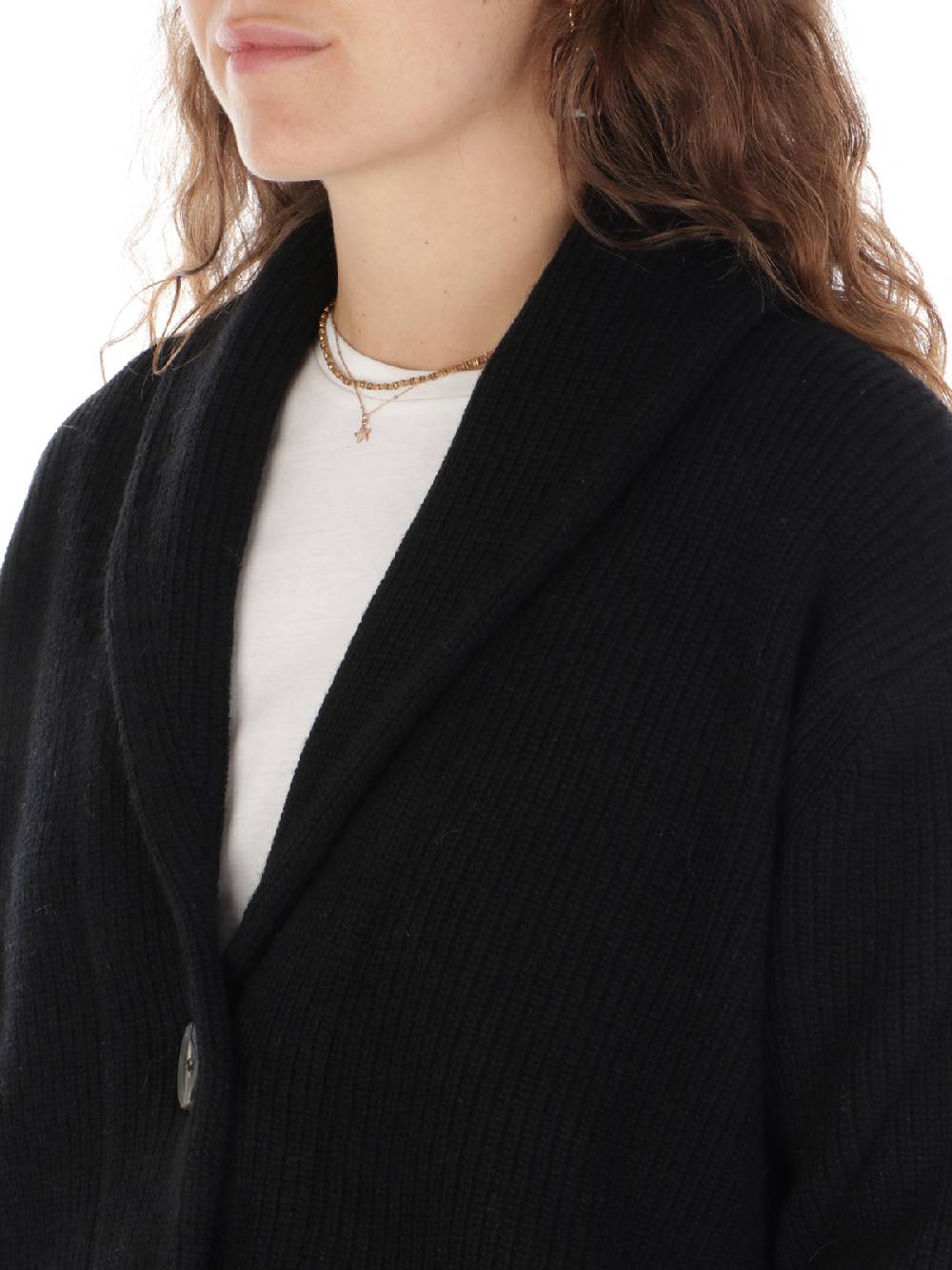 MIA Cardigan Donna in Lana e Cashmere Vendita Calda