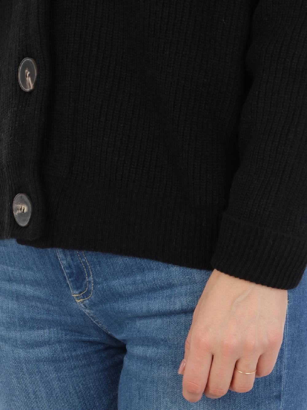 MIA Cardigan Donna in Lana e Cashmere Vendita Calda